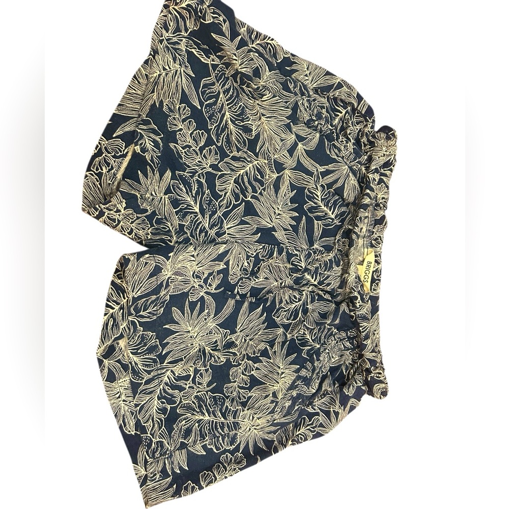 Briggs linen blend summer shorts
